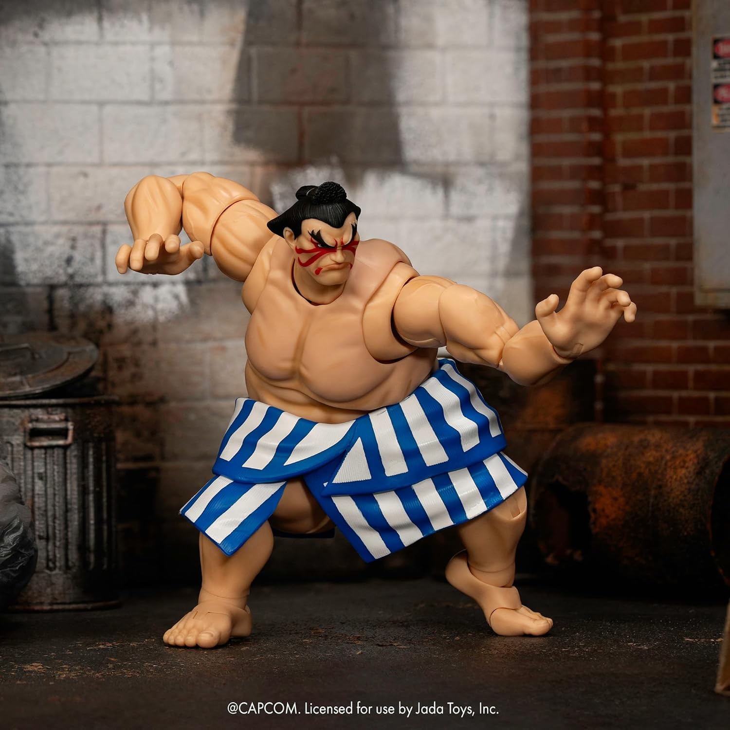 Ultra Street Fighter Ii: The Final Challengers Action Figure 1/12 E. Honda 16 Cm