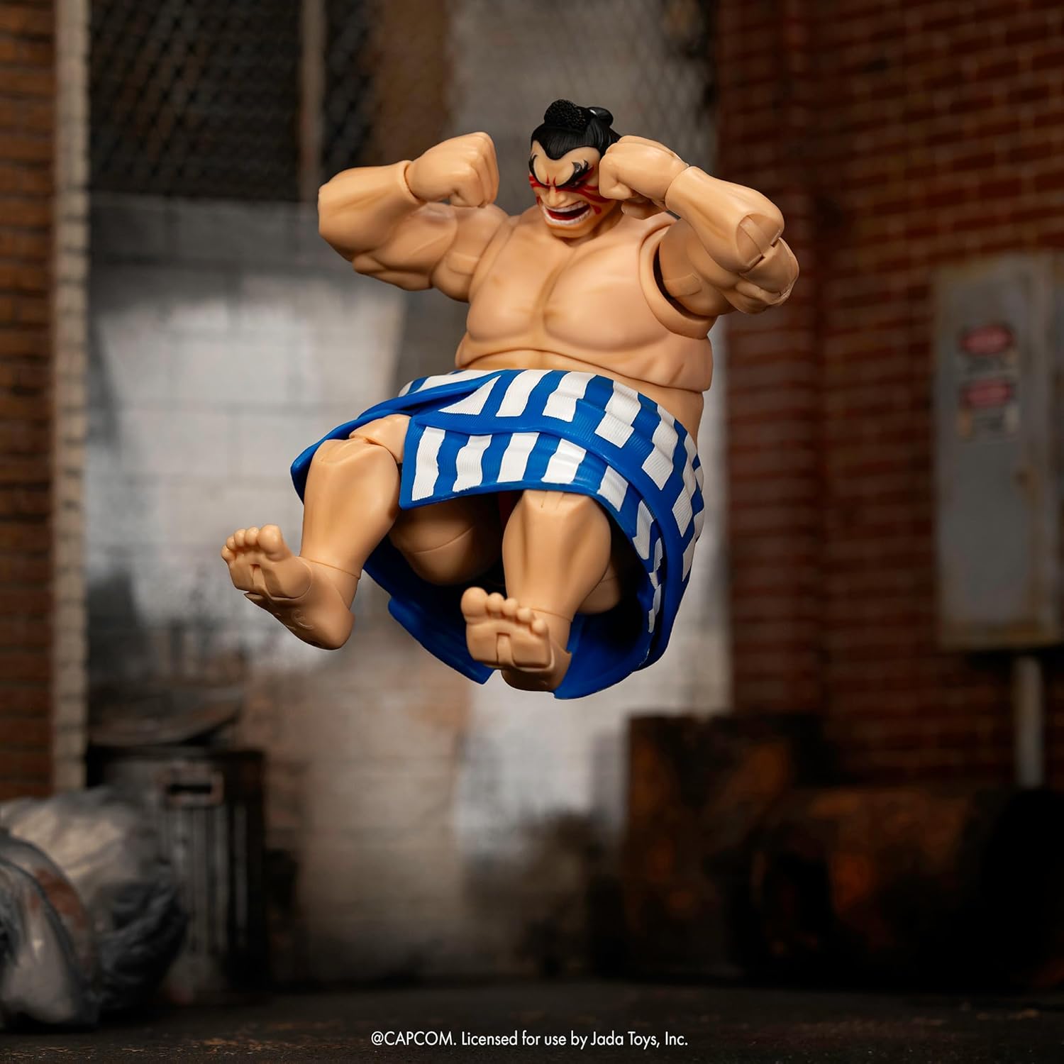 Ultra Street Fighter Ii: The Final Challengers Action Figure 1/12 E. Honda 16 Cm