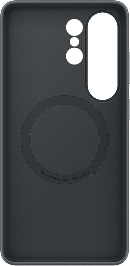 Samsung Silicone Magnet Case cover magnetica in silicone con tecnologia Magnetic Power Profile Galaxy S26 Ultra, Black