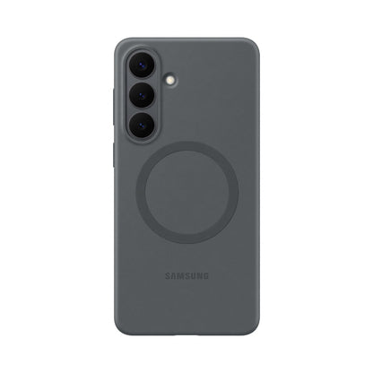 Samsung Silicone Magnet Case cover magnetica in silicone con tecnologia Magnetic Power Profile Galaxy S26+, Black