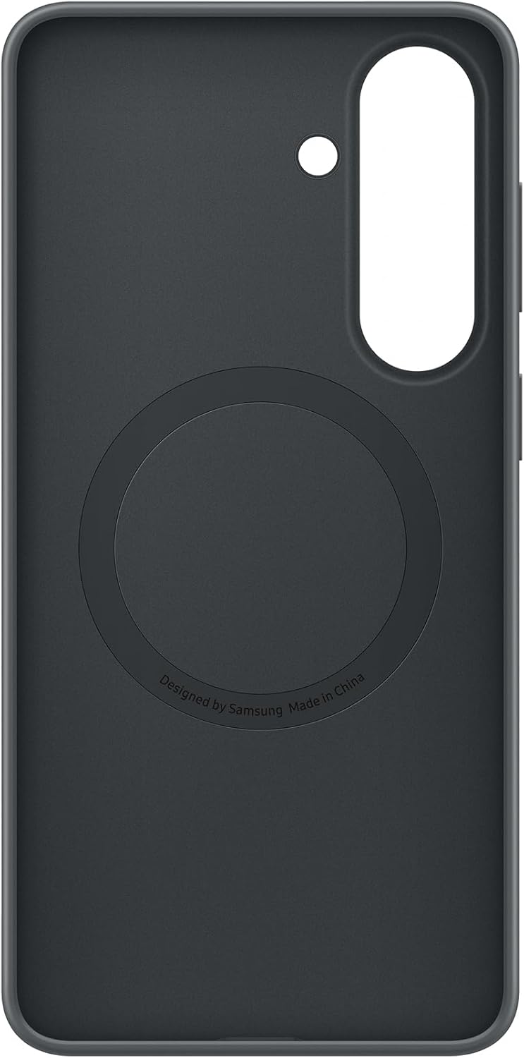Samsung Silicone Magnet Case cover magnetica in silicone con tecnologia Magnetic Power Profile Galaxy S26+, Black