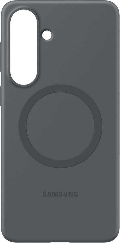 Samsung Silicone Magnet Case cover magnetica in silicone con tecnologia Magnetic Power Profile Galaxy S26+, Black