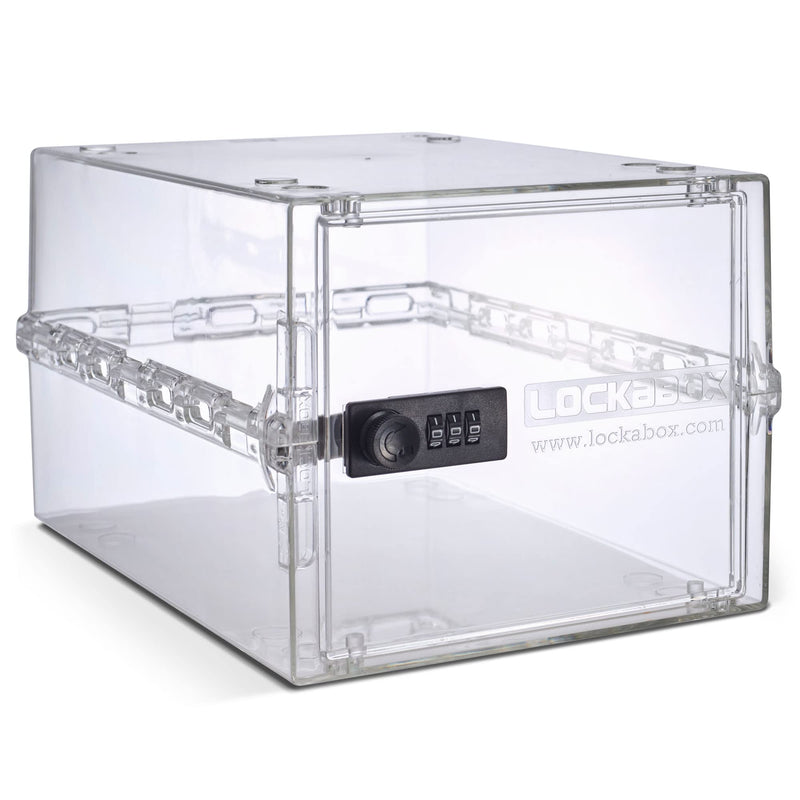 Lockabox One Storage Box 10L Crystal