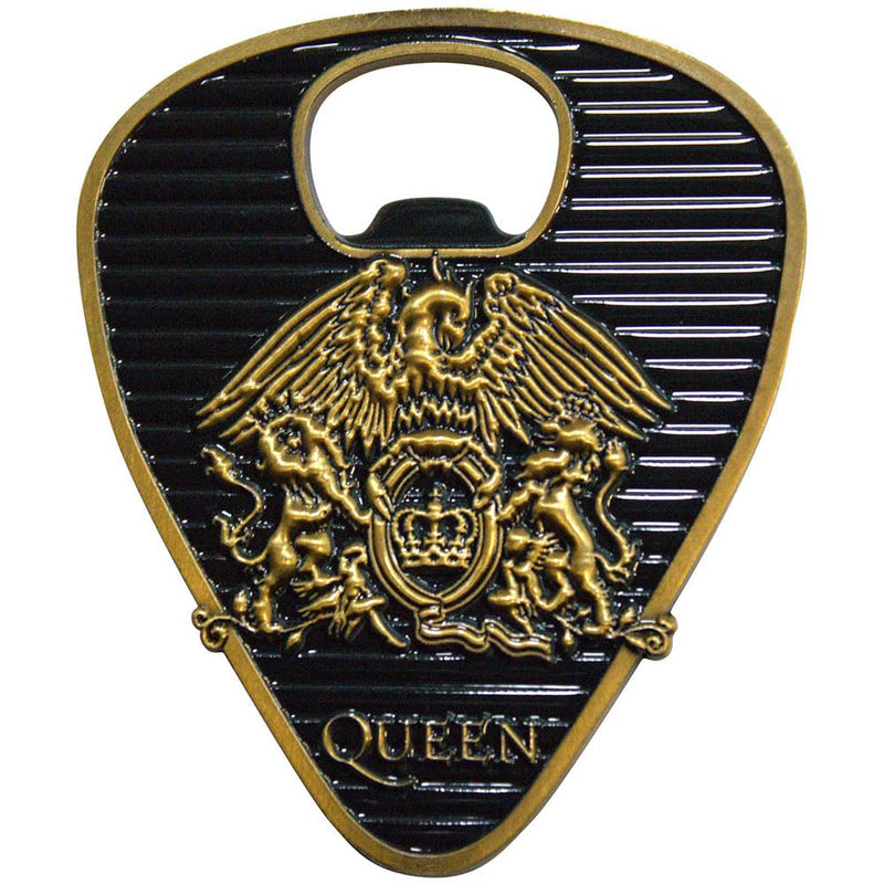 Queen - Queen Bottle Opener: Gold Crest Plectrum