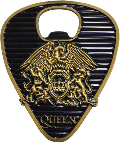 Queen - Queen Bottle Opener: Gold Crest Plectrum