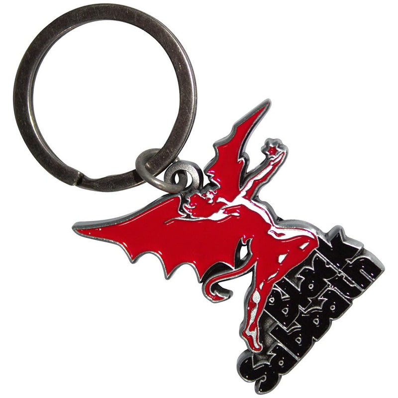Rock Off officially licensed products Black Sabbath Logo And Daemon Portachiavi Keychain Size One Size