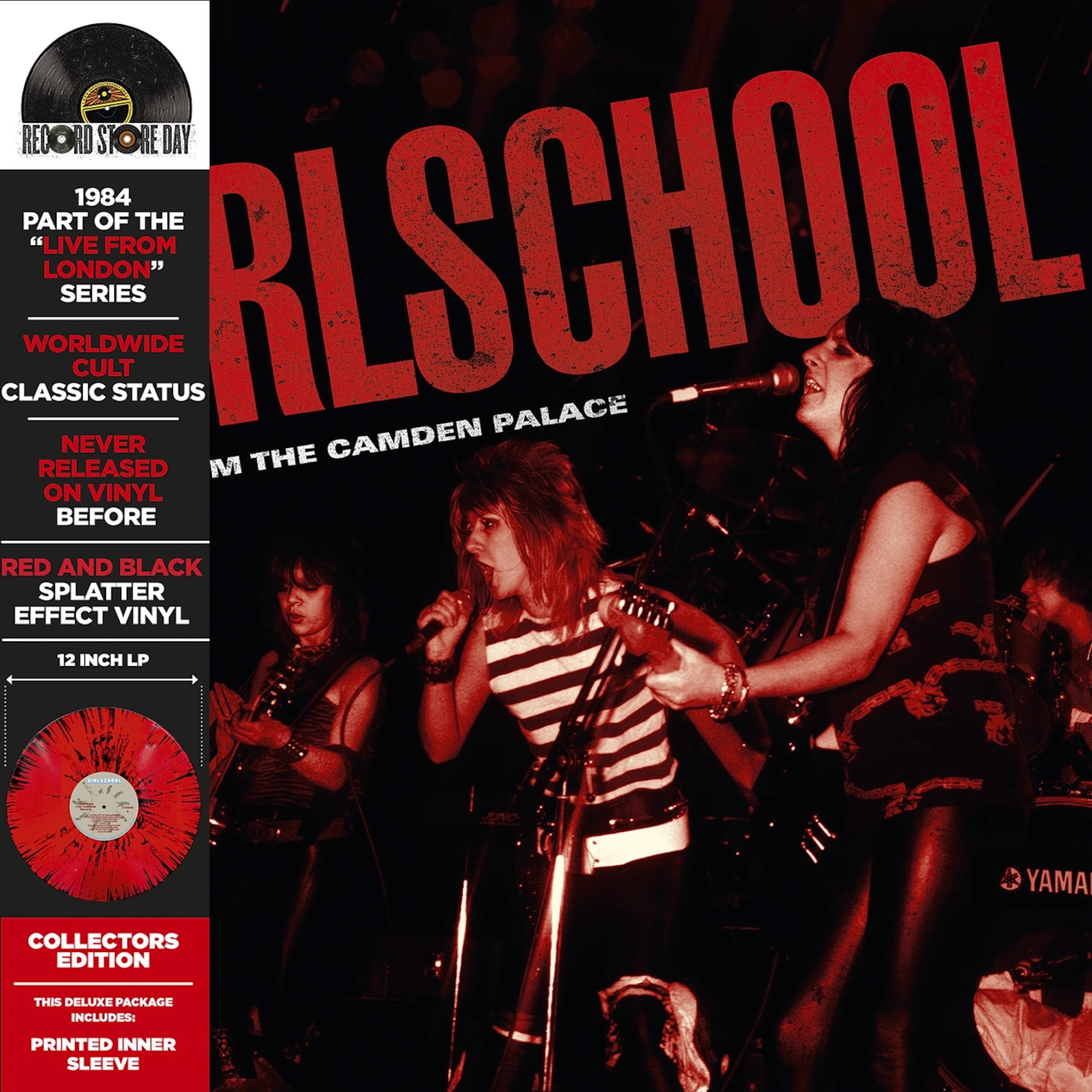 Live From The Camden Palace - 1 Lp - Red/Black Splatter Vinyl