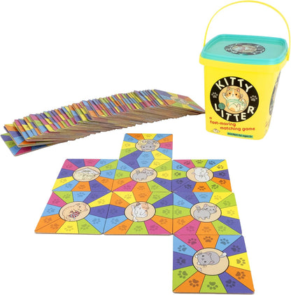 Project Genius Kitty Litter Matching Game, Cat-Themed Tile Game