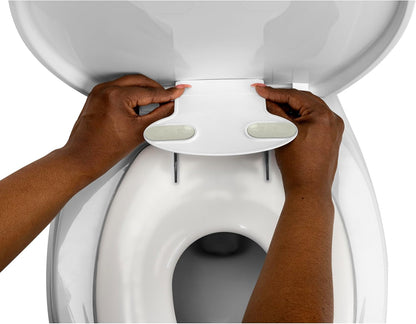 Ingenuity, Flip & Sit Potty, Asiento Semipermanente, Fácil Instalación, Para Mayores de 18 Meses