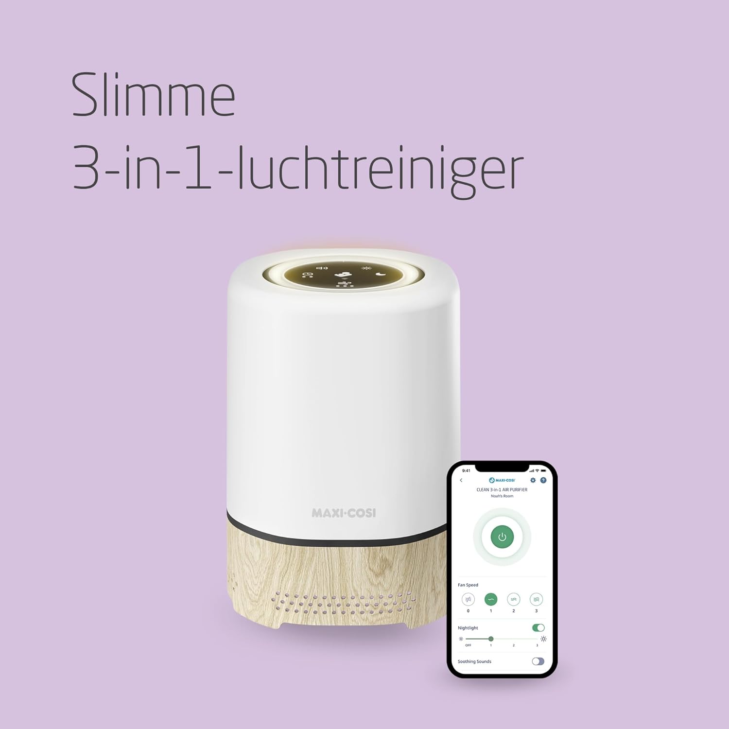 Maxi-Cosi - Clean 3-In-1 Air Purifier