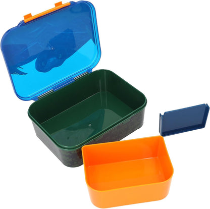 Dino World - Adventure World Lunchbox Snake - Blue-Green