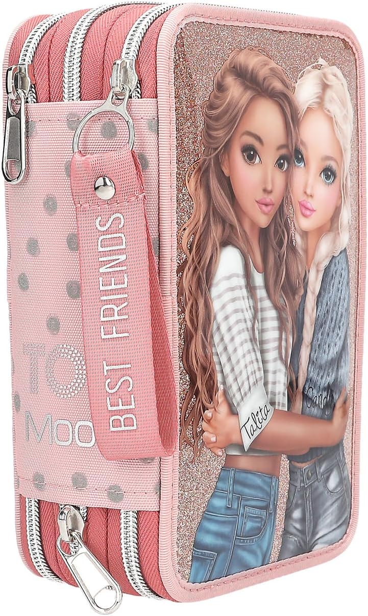 Topmodel - Triple Pencil Case - Dots