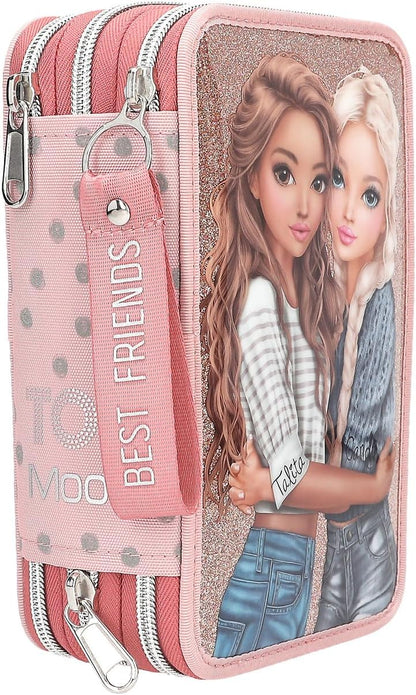 Topmodel - Triple Pencil Case - Dots