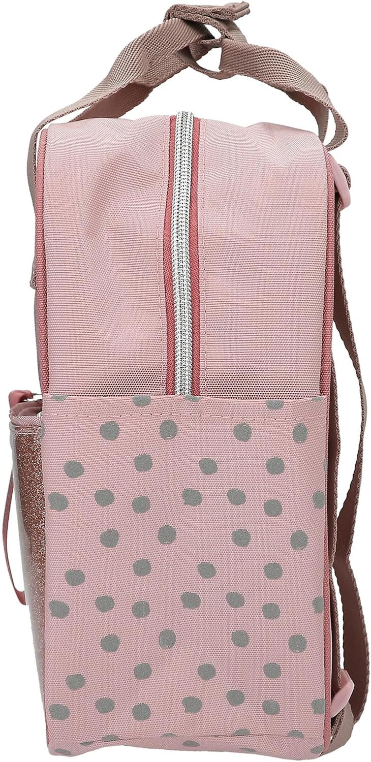 Topmodel - Topmodel Backpack Dots - RosT With Grey Dots - Small