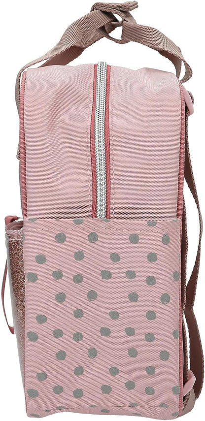 Topmodel - Topmodel Backpack Dots - RosT With Grey Dots - Small