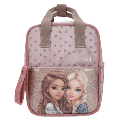 Topmodel - Topmodel Backpack Dots - RosT With Grey Dots - Small