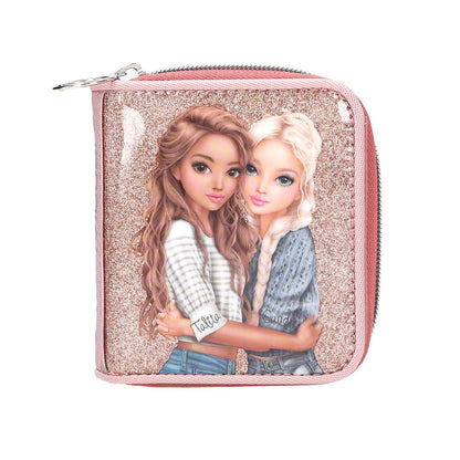 Topmodel - Purse Dots - RosT With Grey Dots