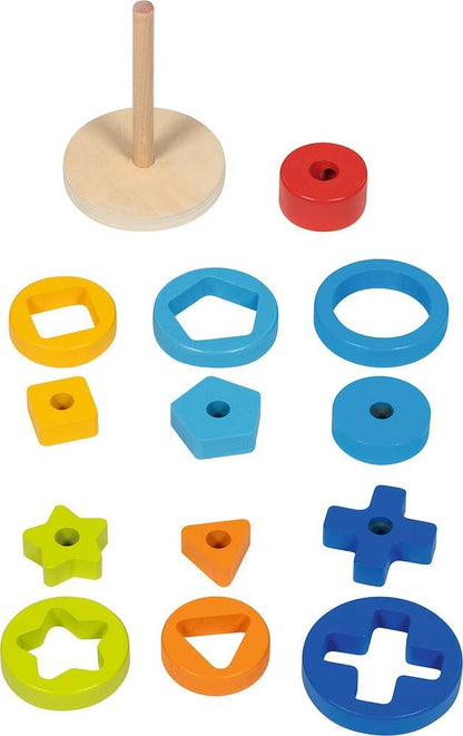 Goki - Shape Stacking Tower (58299)