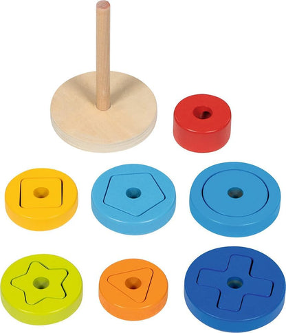 Goki - Shape Stacking Tower (58299)