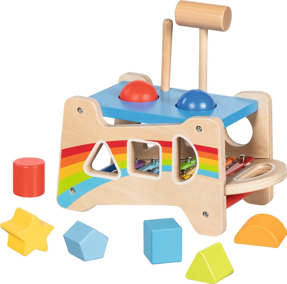 Goki - Hammer Bench With Xylophone And Sorting Function (58304)