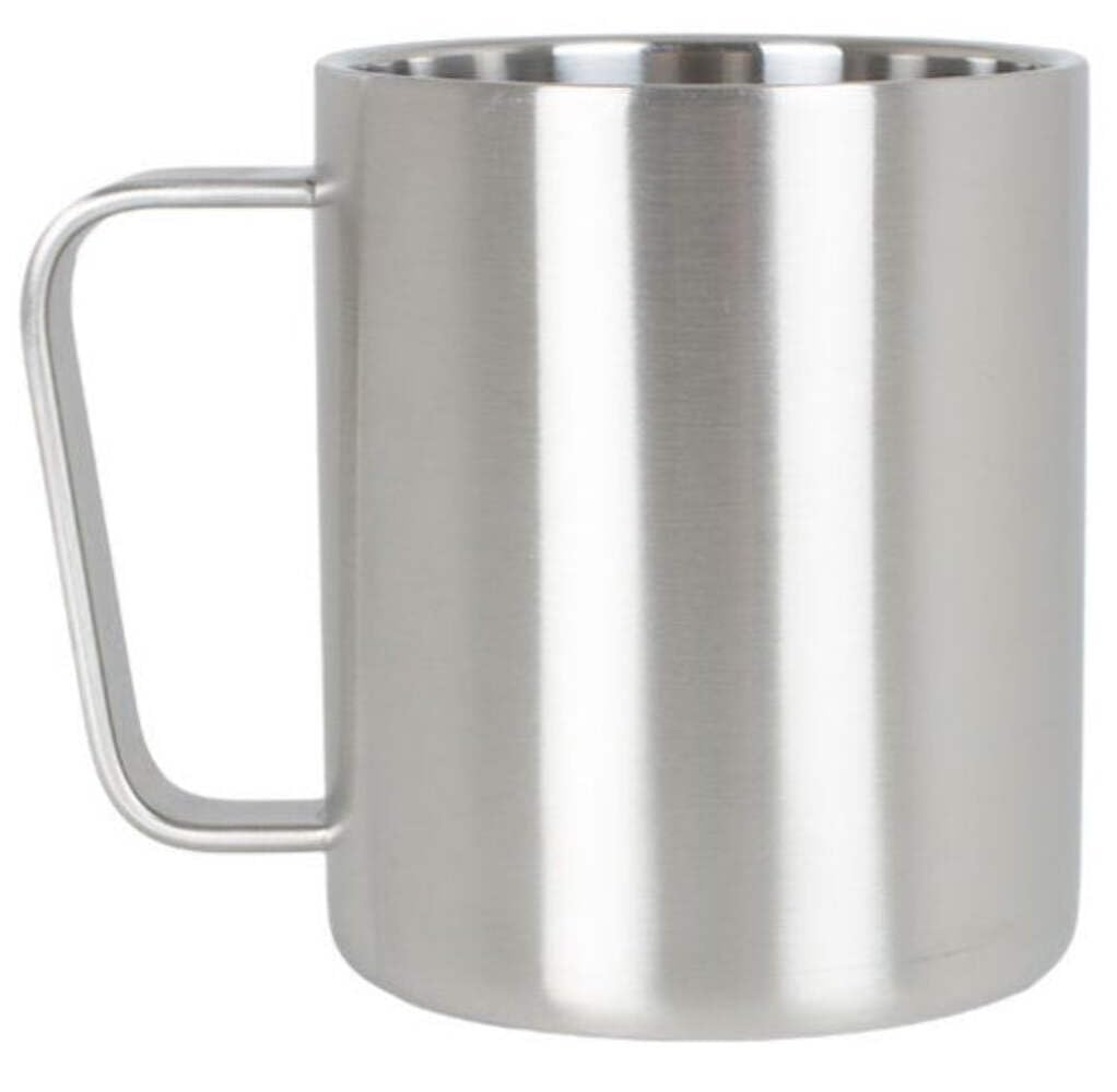 Lifeventure Stainless Steel Mug – Strong Corrosion Resistant Mug Ideal for Camping or Travel
