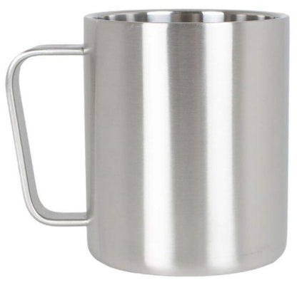 Lifeventure Stainless Steel Mug – Strong Corrosion Resistant Mug Ideal for Camping or Travel
