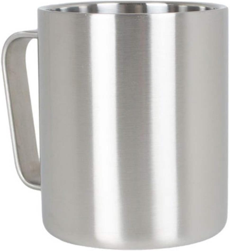 Lifeventure Stainless Steel Mug – Strong Corrosion Resistant Mug Ideal for Camping or Travel