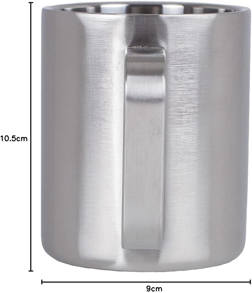 Lifeventure Stainless Steel Mug – Strong Corrosion Resistant Mug Ideal for Camping or Travel