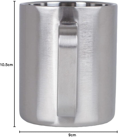 Lifeventure Stainless Steel Mug – Strong Corrosion Resistant Mug Ideal for Camping or Travel
