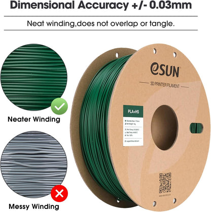 Esun - Pla+Hs  Pine Green (1.75Mm - 1Kg)