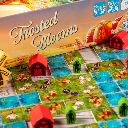 Synapses Games | Frosted Blooms | Board Game | Ages 8+ | 1-4 Players | 40 Minutes Playing Time