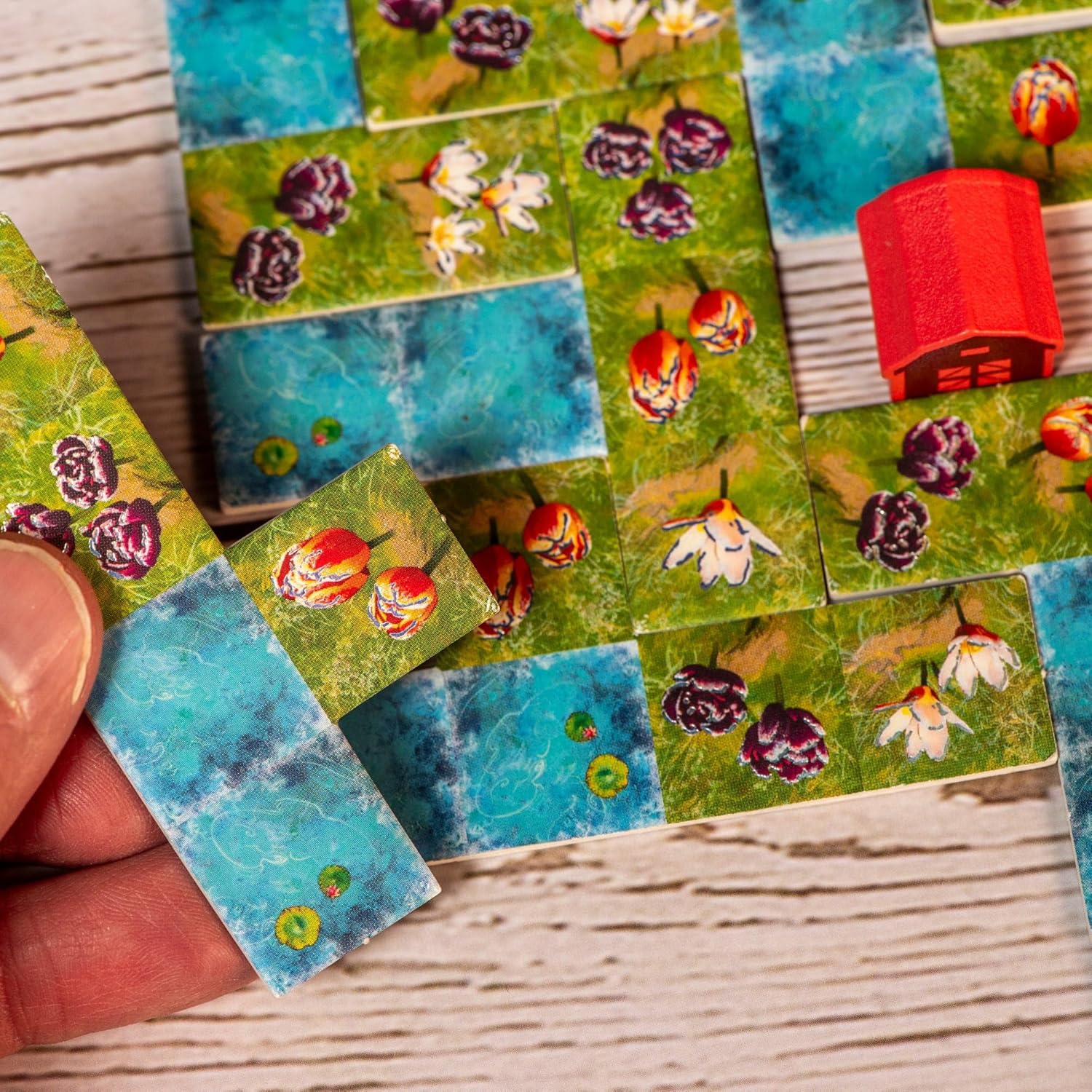 Synapses Games | Frosted Blooms | Board Game | Ages 8+ | 1-4 Players | 40 Minutes Playing Time