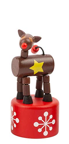Small Foot Drukfiguur Kerstmis (rendier