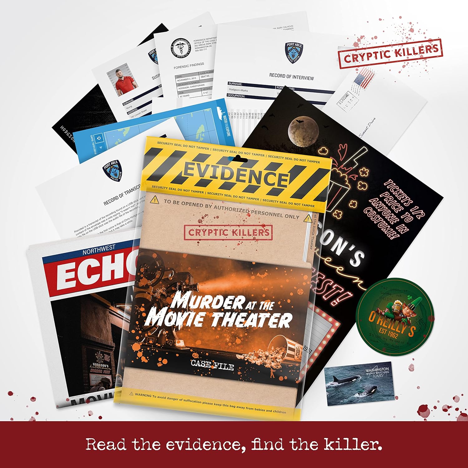Cryptic Killers - Murder At The Movie Theater (Uk)