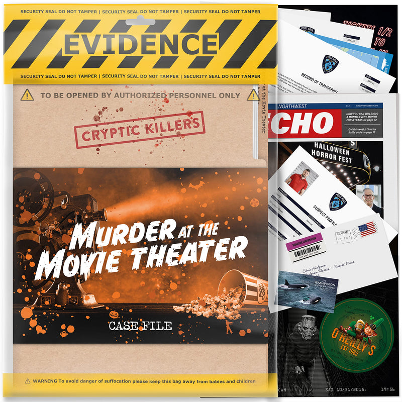 Cryptic Killers - Murder At The Movie Theater (Uk)