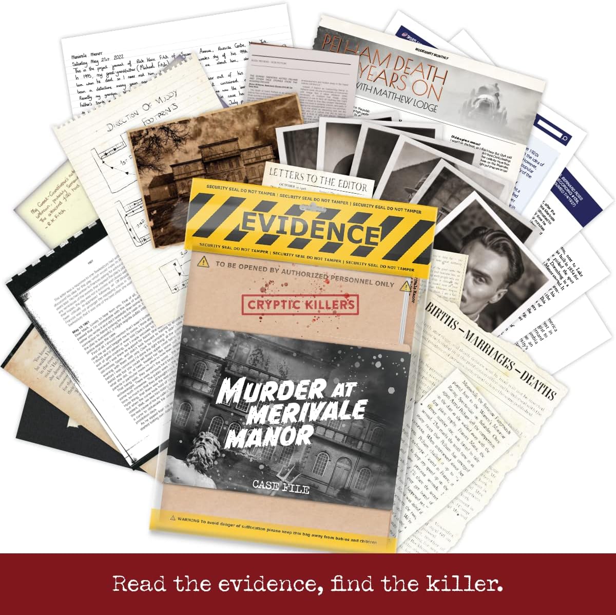 Cryptic Killers - Murder At Merivale Manor (Uk)