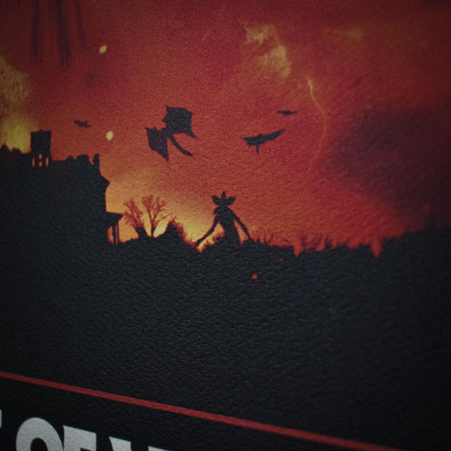 FaNaTtik Stranger Things Rise of Vecna Kunstdruck - Limited Edition (995) A3 Poster Sammlerstück und individuell nummeriert