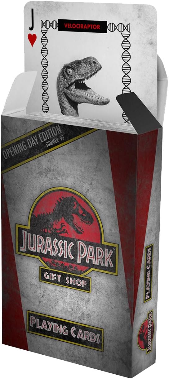 FaNaTtik Jurassic Park Gift Shop Spielkarten CDU enthält 12 Packungen