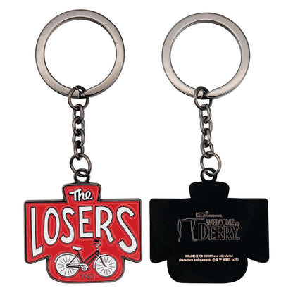 FaNaTtik IT: Welcome to Derry The Losers Club Schlüsselanhänger – Offiziell lizenzierte limitierte Auflage Sammlerstück Metall Schlüsselanhänger – Horror-Merchandise-Artikel