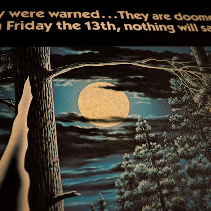 FaNaTtik Kunstdruck "Friday the 13th", limitierte Auflage, A3, offizielles Lizenzprodukt, Horror-Sammelstück, 297 x 420 mm