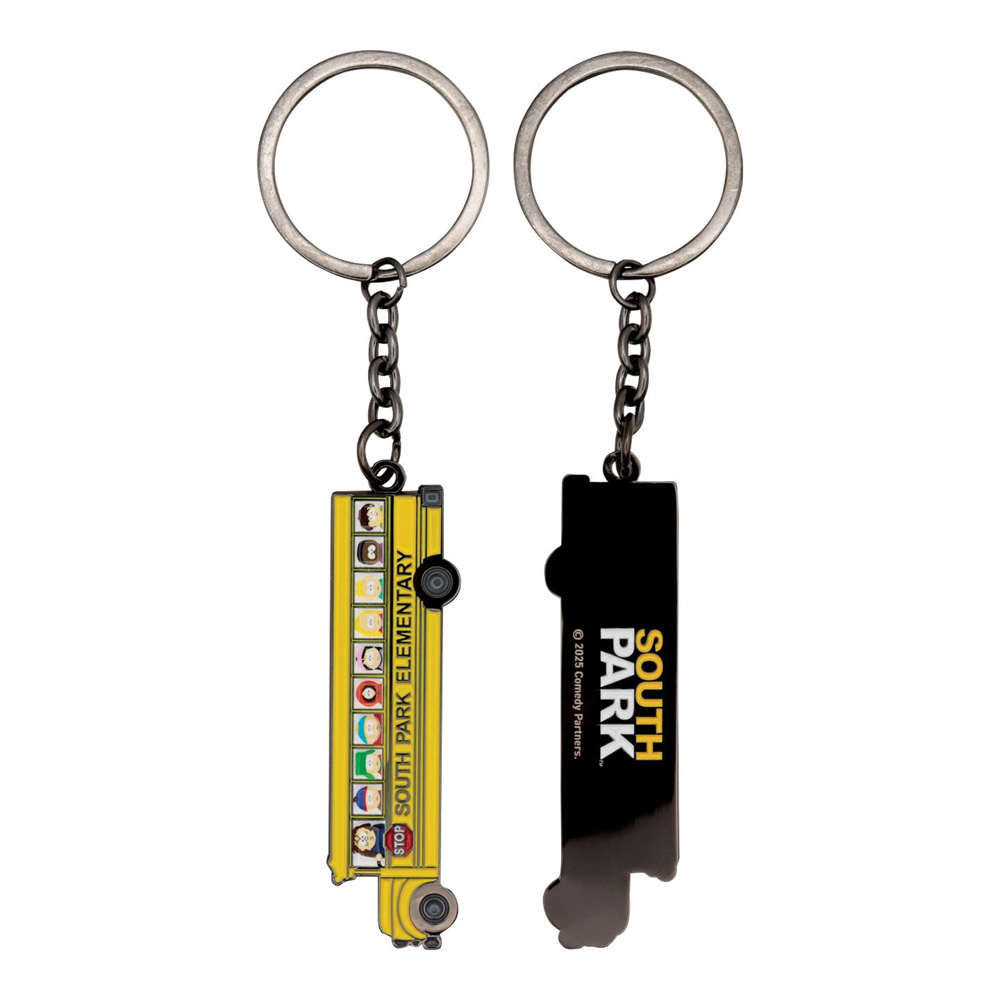 FaNaTtik South Park Limited Edition School Bus Keyring – Individually Numbered Collectible - Metal (70 x 19mm