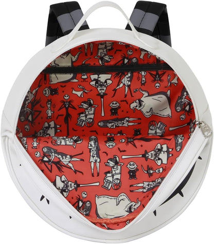 Disney Nightmare Before Christmas Bone-Runder Rucksack, Weiß
