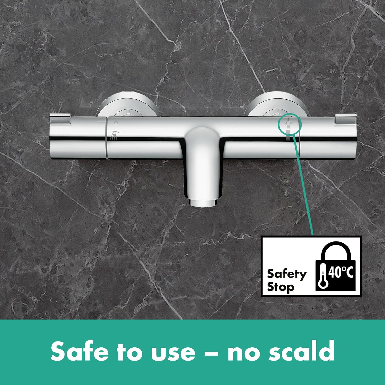 Hansgrohe Thermostatische Bad- En Douchemengkraan Myfox Chroom