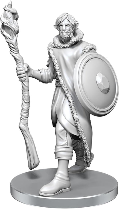 WizKids Critical Role Unpainted Miniatures | Tabletop RPG Figures | Wave 26 (Mollymauk Tealeaf & Caduceus Clay