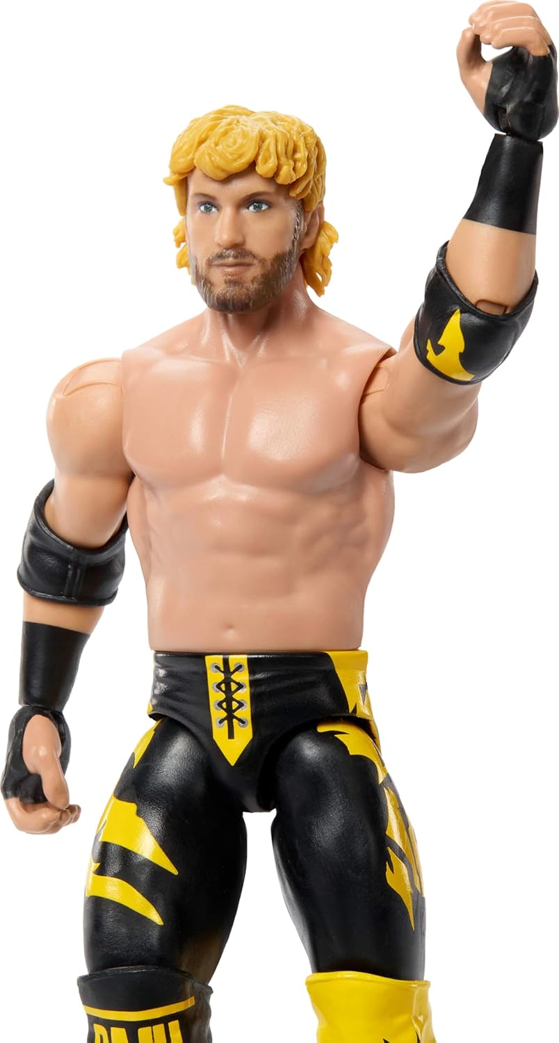 Mattel WWE Logan Paul Action Figure, Main Event Series #164, 6-inch Collectible Superstar with 14 Articulation Points & Life-Like Look, JHJ08