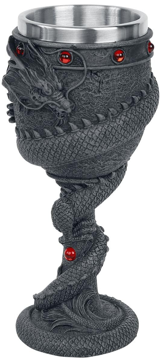 Nemesis Now Dragon Coil Goblet 20Cm