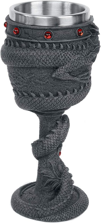 Nemesis Now Dragon Coil Goblet 20Cm