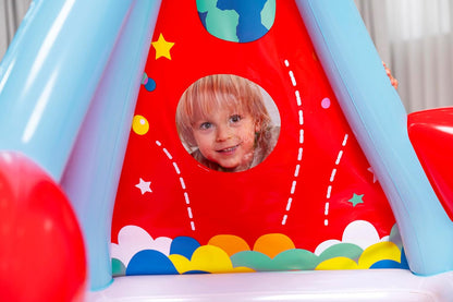 45" x 35" x 36"/1.14m x 89cm x 91cm Rocket Pals Ball Pit
