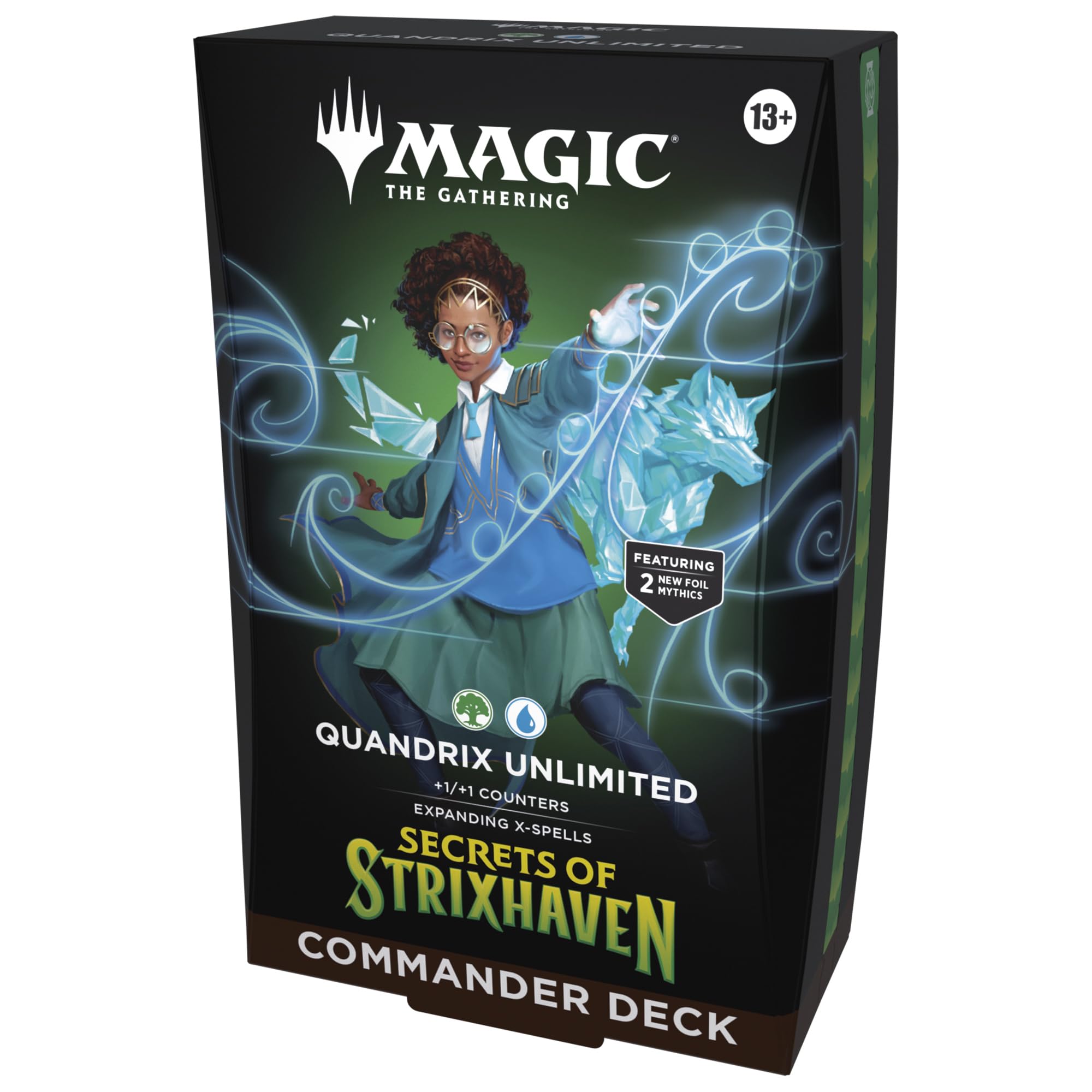 Magic: The Gathering Secrets of Strixhaven Commander Deck - Quandrix Unlimited (English Version