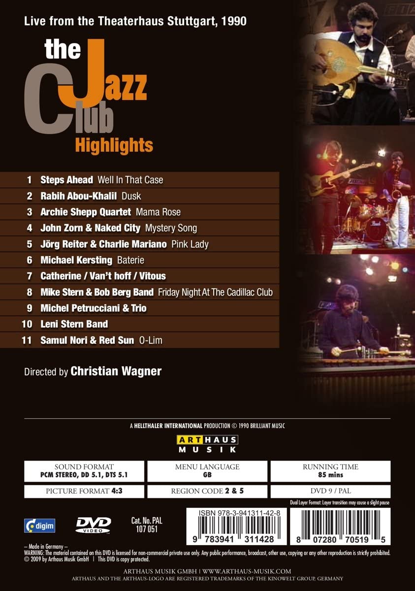 The Jazz Club Highlights 1990